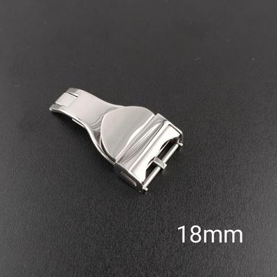 Used 18mm Watch Deployment Clasp Buckle Silver [Compatible With] Tudor