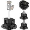 Universal Suction Mount Base with 1/4 Thread Hole for Secure Attachment of Photography Gear and Mobile Accessories