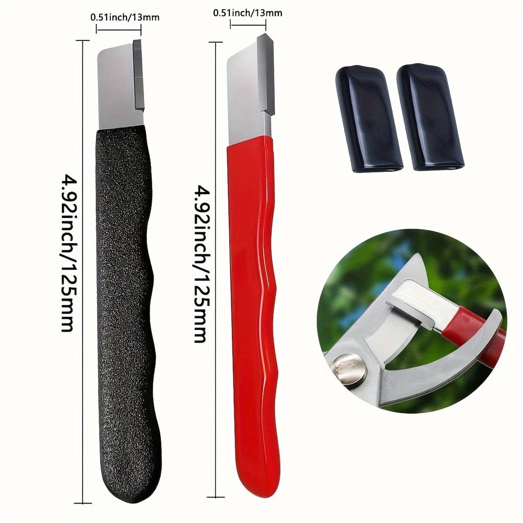 1pc Garden Tool Sharpener,Blade Stone for Garden Knife Sharpener,Shear Scissor Sharpening for Gardening Pruner/Pocket Knives