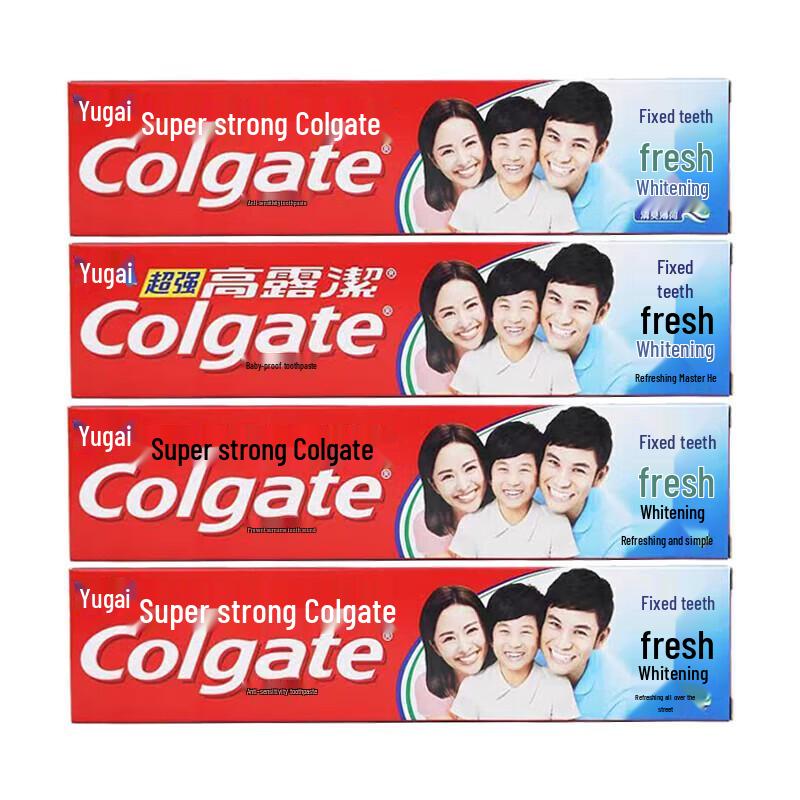 Colgate Super High Calcium Toothpaste 4-Pack