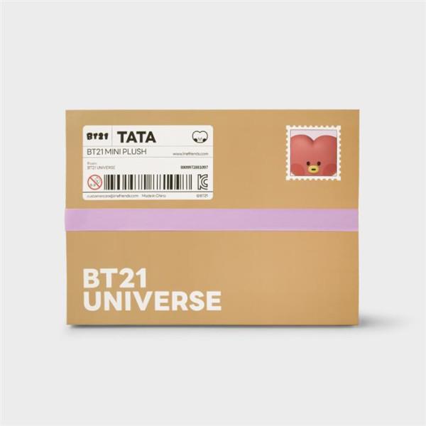 Line Friends BT21 TATA Mini Big & Tiny Standing Doll (M)