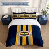 Fenerbahce SK 3‑Piece Bedding Set Soft Microfiber Duvet Cover Pillowcases Comfortable Bed Linen for Bedroom Decoration