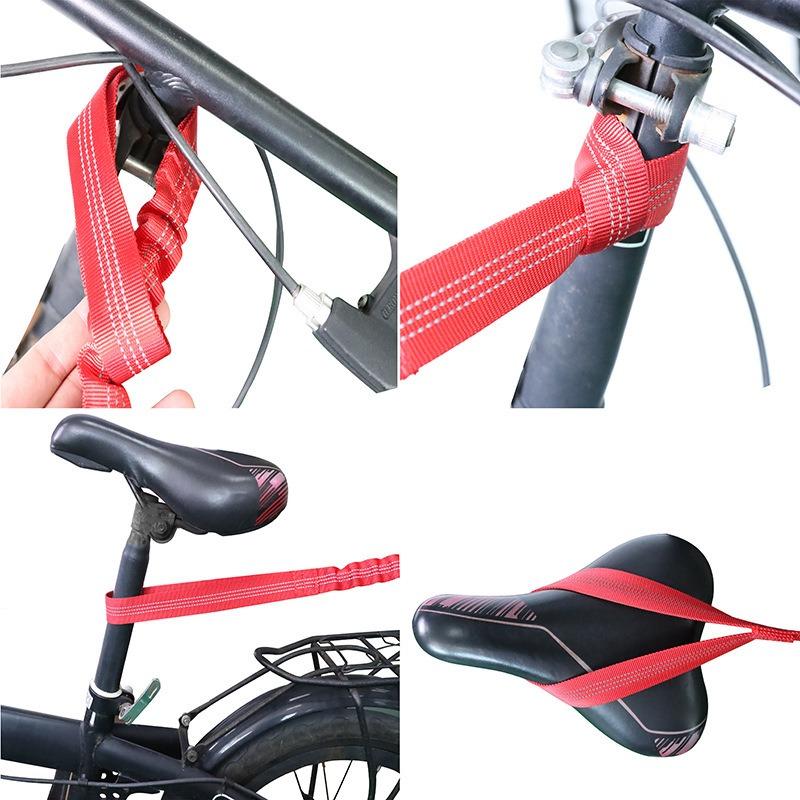Portable Bicycle Tow Rope for Mountain Bike Parent-Child Cycling Towing