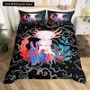 Axolotl Animal Cute Pet Quilt Cover Pillowcase 3Piece Comforter Bedding Set With Pillow Case Single Double Duvet Cover
