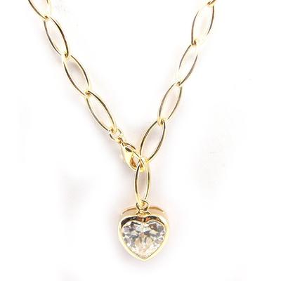 [F6366] - Gold-Plated Necklace 'Love'