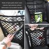 3-lagiger Auto-Netz-Organizer, Sitzlehnen-Netztasche, Barriere für Haustiere auf der Rückbank, Ladungsgewebe-Geldbörsenhalter, Fahrer-Aufbewahrungsnetzbeutel