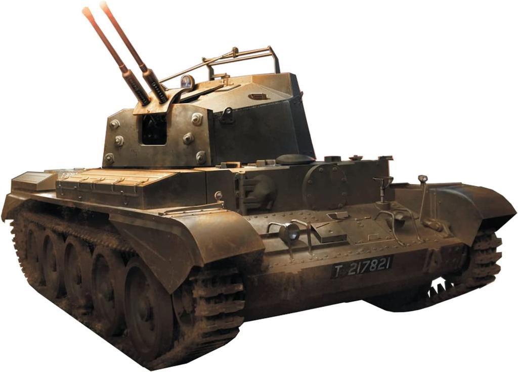 IBG britský armádní Sento tank Poulsten 20mm montovaný na dvojité dělo plastový model PB72109 1/72 protiletadlový