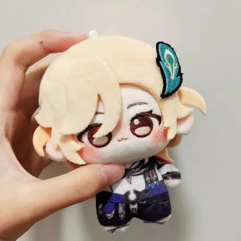 10 Cm Nouvelle Poupée Peluche Cosplay Genshin Impact Kaveh Anime Jeu Corps Rempli Sac à Dos Ornements Pendentif Cadeaux d'Anniversaire pour Enfants