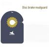 Skydd för cykelns skivbroms