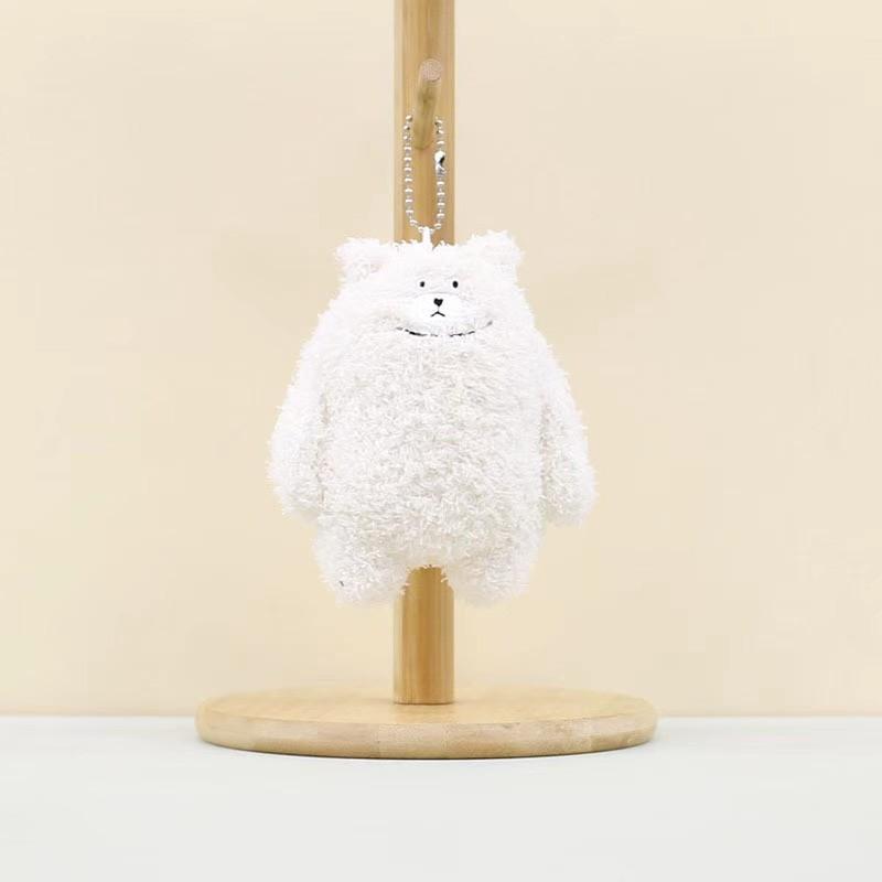 Cute Plush Bear Toy With Pp Cotton Filling Ideal For Gift And Keychain Hangings