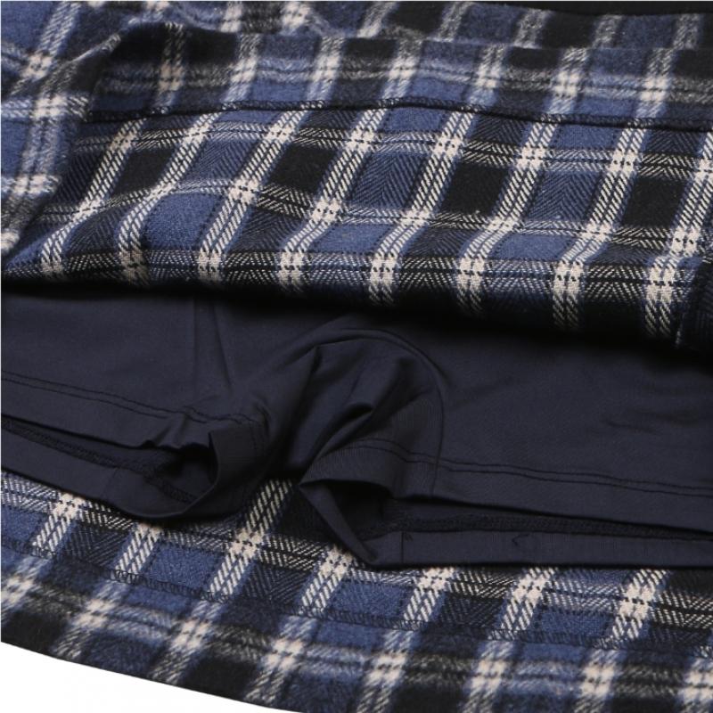 Onoff Women Wrap Skirt Of4012lb Navy