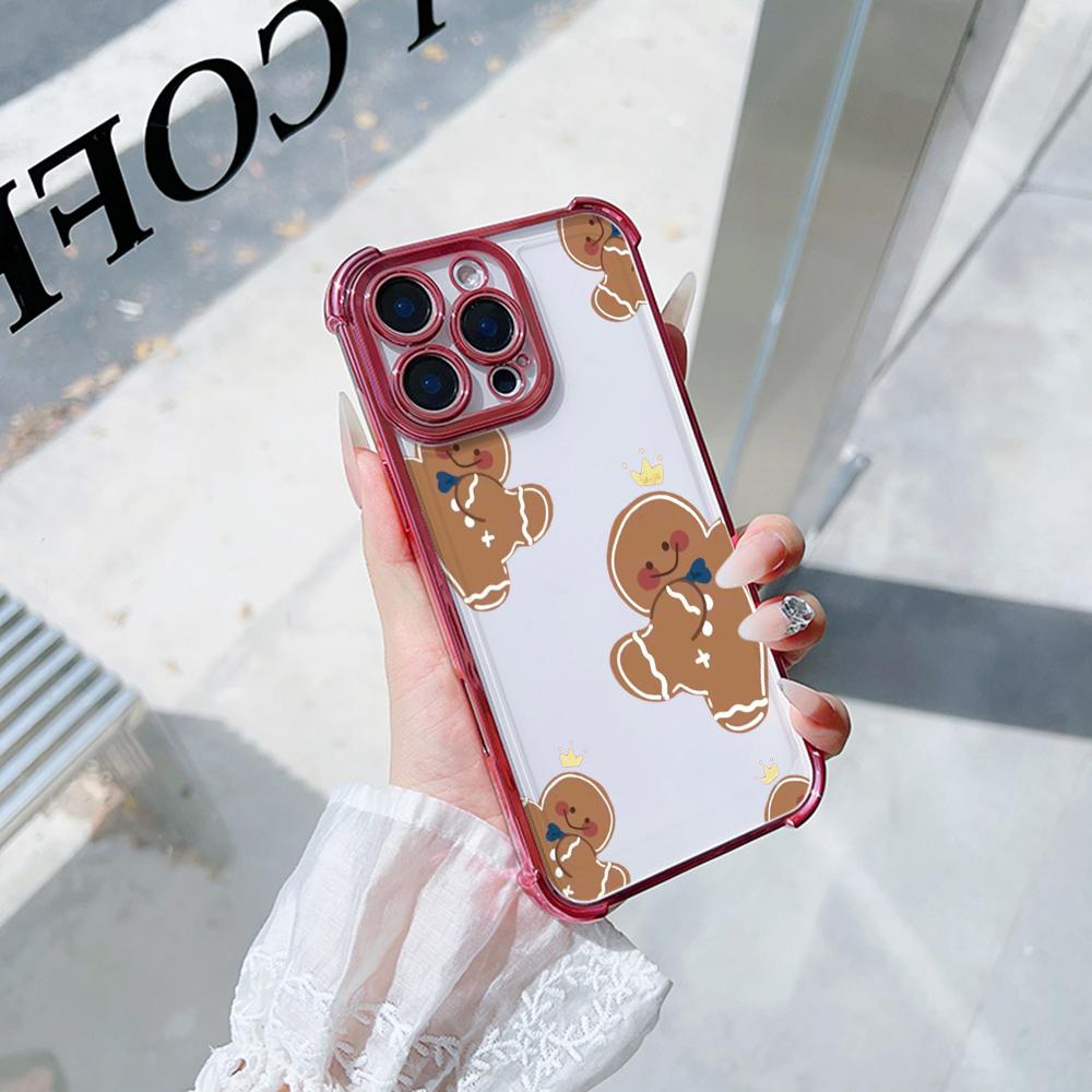 

Чехлы для телефонов Ae104 Christmas tree Merry Christmas с гальваническим покрытием из ТПУ для A20s A54 A12 A14 S22 S23 S24 Ultra A55 A15 S21 FE с четырьмя углами защиты Samsung Note20 Ultra