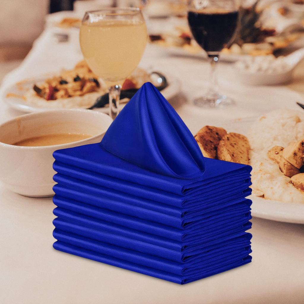 10x Weddings Party Napkins Portable Elegant for Events Banquets Weddings 