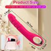 Dildo Thrusting Vibrator G pot Clitoral Anal Stimulator with 10 Thrusting Vibrating Modes Adult Sex Toy for Women Couples
