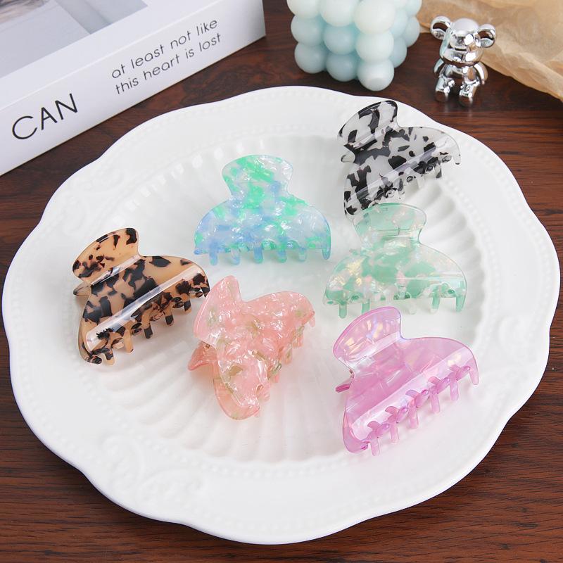 Hochwertige Französische Imitat-Acetat Kleine Monster Haarspange - Elegante Kleine Hai-Haarnadel für Damen-Hochsteckfrisur