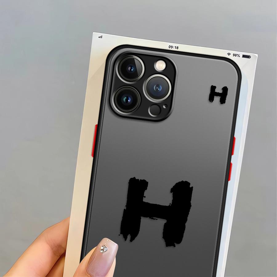 Case for iPhone 17 Pro Max 16 Plus 11 Air 14 15 XS XR 7 8 SE 13 Mini 12 Funda Back Phone Cover Lucky Letter