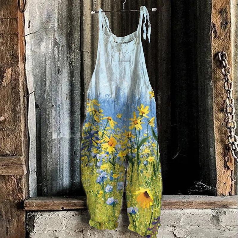 Buy Women Baggy Bib Pants Adjustable 