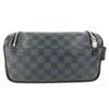 Louis Vuitton N47625 Damier Graphite Makeup Cosmetics Pouch Clutch Bag