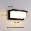 LED Waterproof Wall Light with Motion Sensor for Outdoor Garden or Balcony