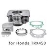 Motorcycle Cylinder Head Overhaul Mat Piston Rings Gasket Kit for HONDA TRX450ES A FOURTRAX FORMAN ES TRX450 1998-2004