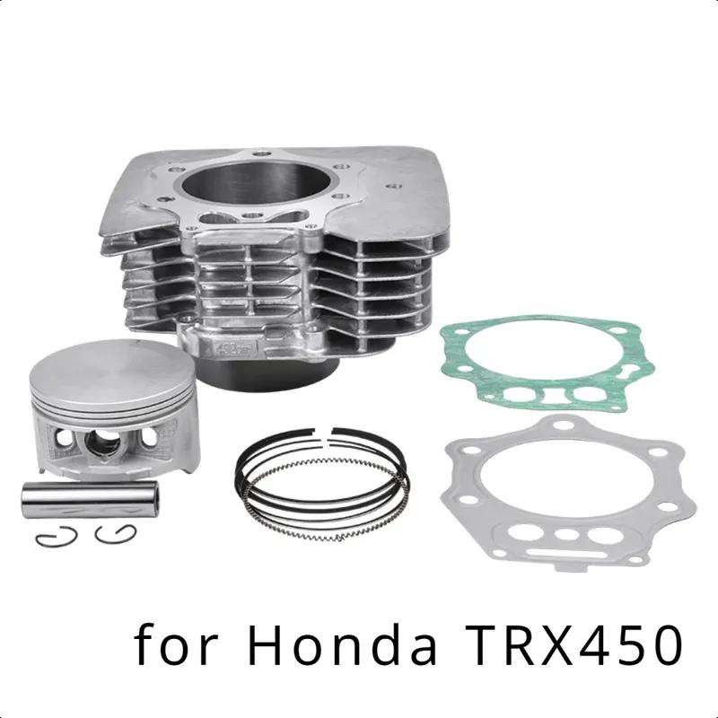 Motorcycle Cylinder Head Overhaul Mat Piston Rings Gasket Kit for HONDA TRX450ES A FOURTRAX FORMAN ES TRX450 1998-2004