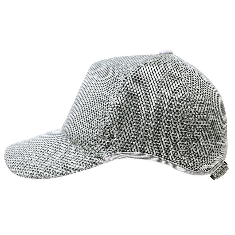 

Plain Round Mesh Cap Light Gray Large Size [Big Watch] CPMG-09R Men s
