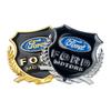 2pcs Metal Wheat Ears Emblem Decor Car Side Window Body Sticker for Ford ST Racing Mustang Shelby Focus MK2 MK3 MK5 Fiesta MK7