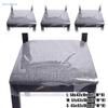 PVC Transparent Waterproof Chair Cover Dining Chair Protective Cover Anti Scratch