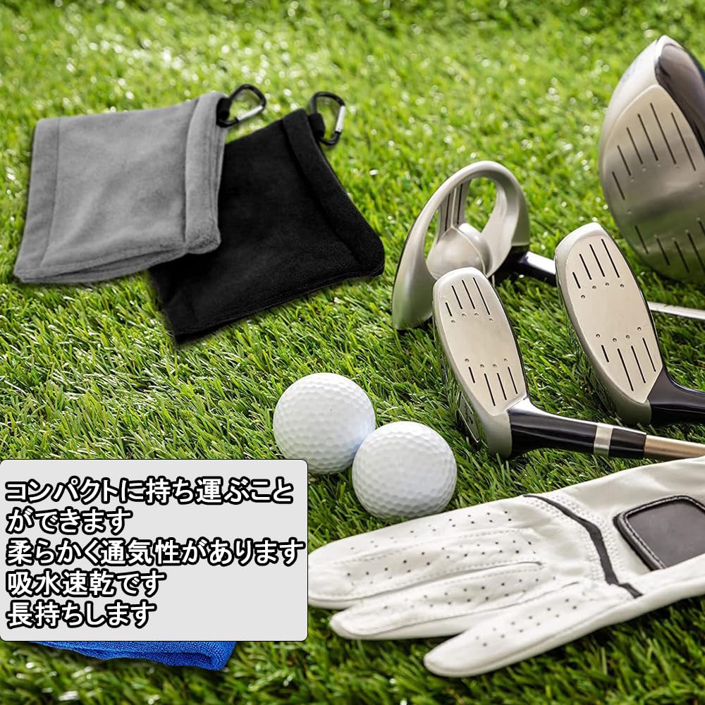 HLNWPJYCX Golf Towel Golf Ball Wipe Ball Cleaner Portable Climbing