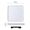 Gold-Rimmed Rectangular Ceramic Dessert and Sushi Plate