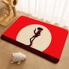 LUCKY LUKE CARTOON Floor Mat Floor Mat Soft Flannel Non-Slip Door  Rug for Living Room