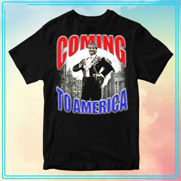 Coming to America 1988 Film Vintage T-Shirt Geschenk für Fans Alle Größen S-4XL