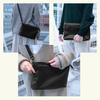 Bolsa Mini de Ombro VERAPELLE em Couro Genuíno, Sacoche, para Homens e Mulheres. Fino, Leve e Elegante. Perfeito para Transversal ou Armazenamento de iPad. Fez