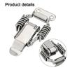 Catch Clip Spring Loaded Clamp Secure Locking Mechanism Versatile ge Compact Size Double Spring Design For Storage Boxes