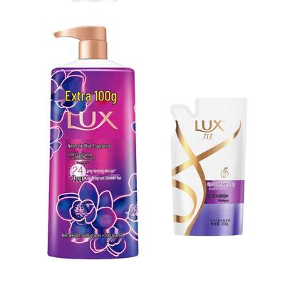 Neon Orchid Scented Shower Cream & Shampoo Set