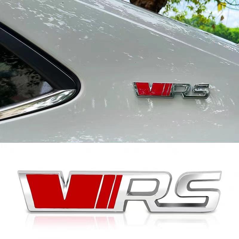 For Skoda 2 A7 Tour RS Octavia Fabia 1 Rapid Kodiaq Yeti Karoq Superb Metal Auto Front Grille Emblem Car Stickers Accessories