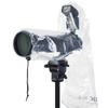 JJC Camera Rain Cover for Flash and Tripod Compatible with Sony Canon EOS Kiss M2 Nikon and Lens x Tripod 1+1 Set, Transparent, Use, A6600, A6500,