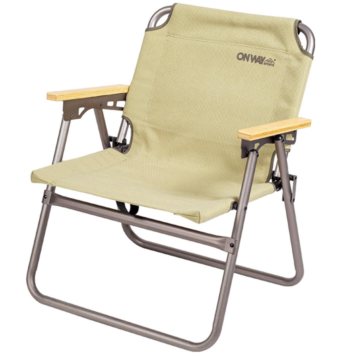 Simpleme Складное Компактное для Улицы 120кг Вес Включает Хранение Раскладывается в 1 Компактное Алюминиевое Хаки Стул, Легкий, Использование, Вместимость, Сумка,