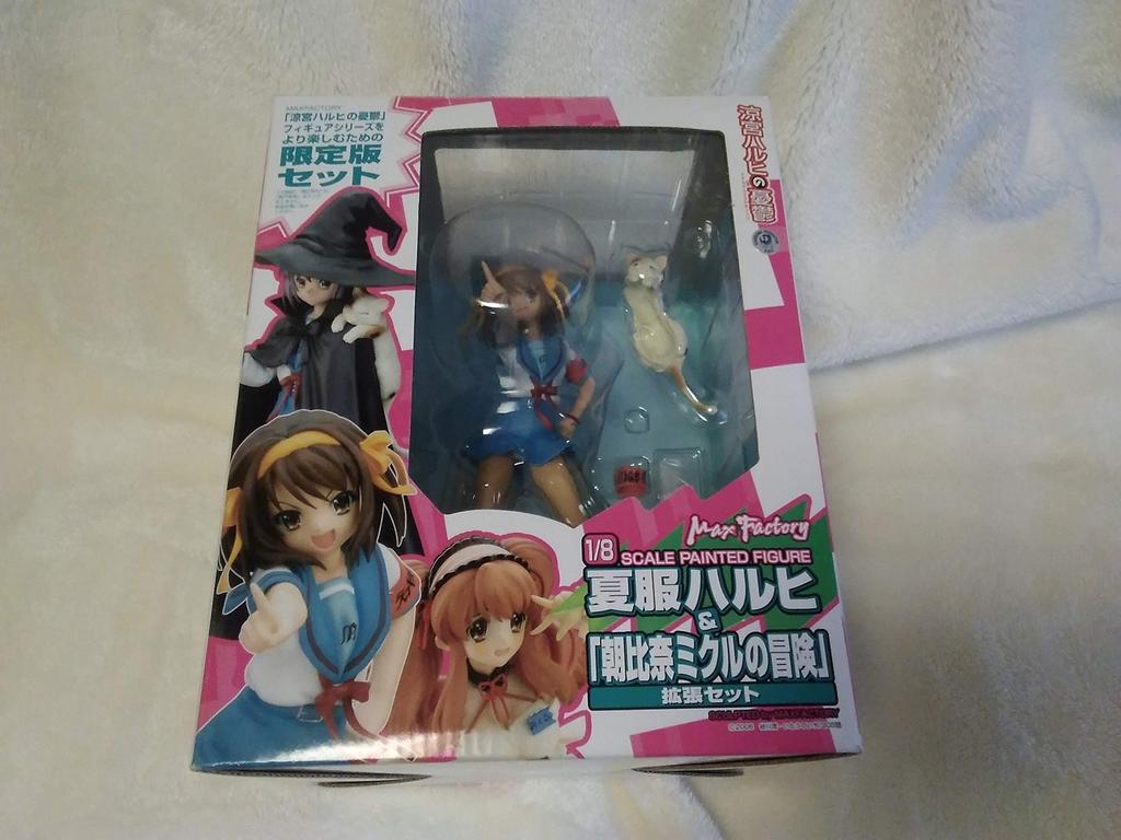 The Melancholy of Haruhi Haruhi in Summer Clothes Adventures of Mikuru Expansion Set Scale Complete Figure Festival Summer Mail Order Suzumiya & "The