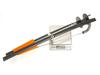 Black Stainless Steel Automatic Ice Fishing Rod with Flag