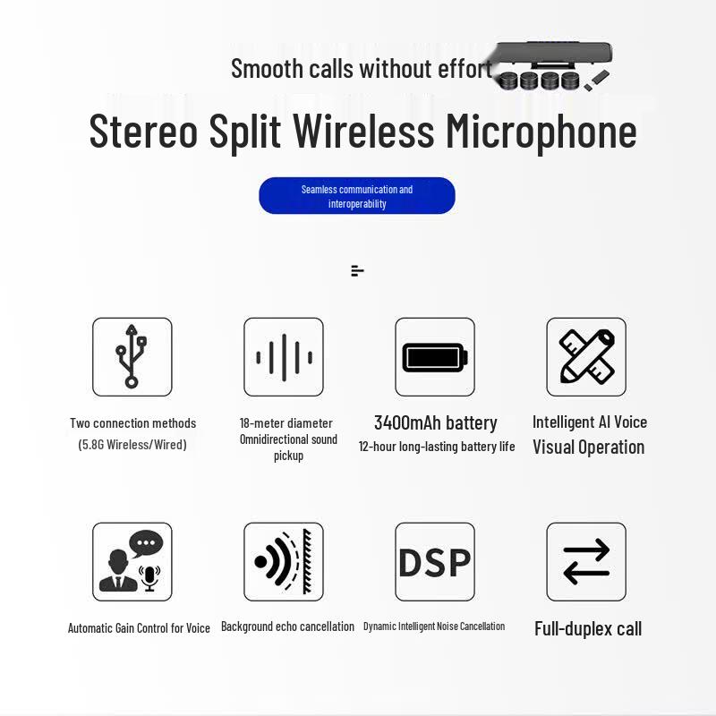 Hongshiduo Large Video Conference Room Solution (20x Camera + Wireless Mics) (CN version)