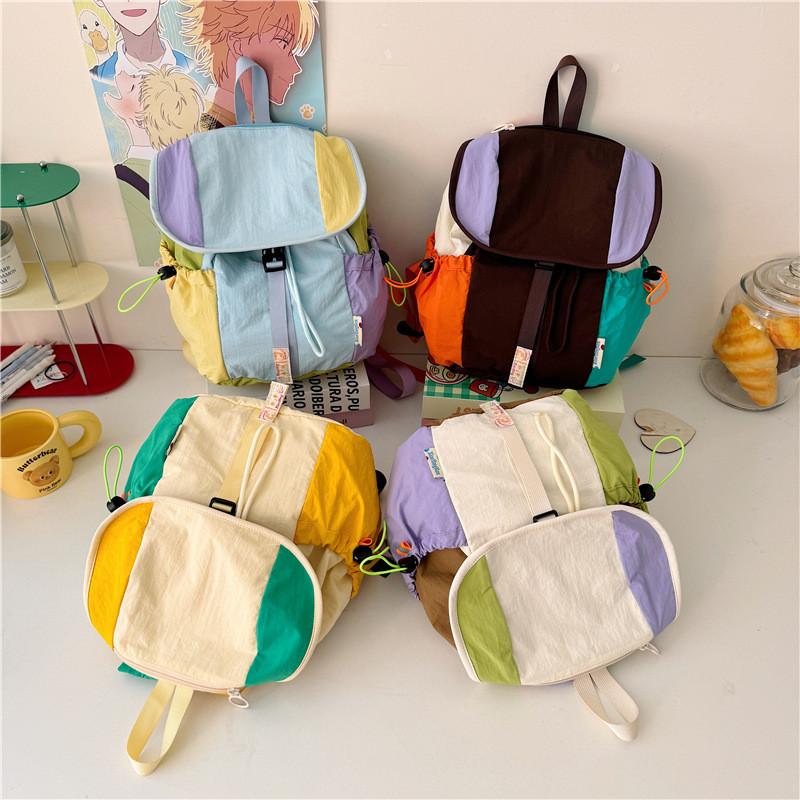 Childrens Canvas Backpack With Padded Straps For School And Outdoor Activities