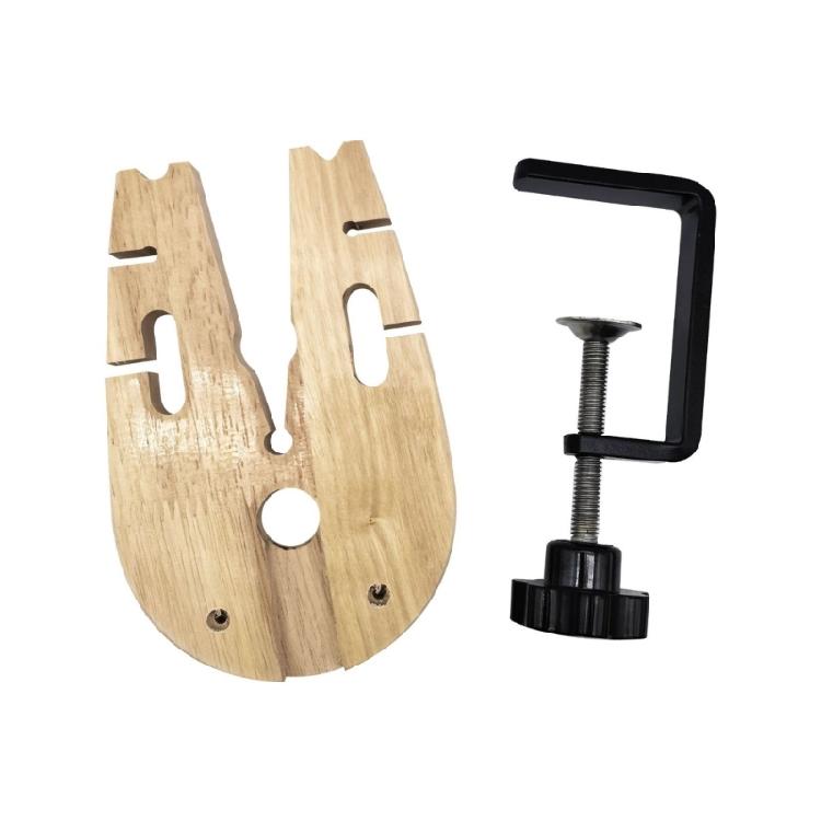 Multipurpose Desktop Clamp for Jewelry Making Wooden Workholding Devices for Jewelry Making Processing Tool