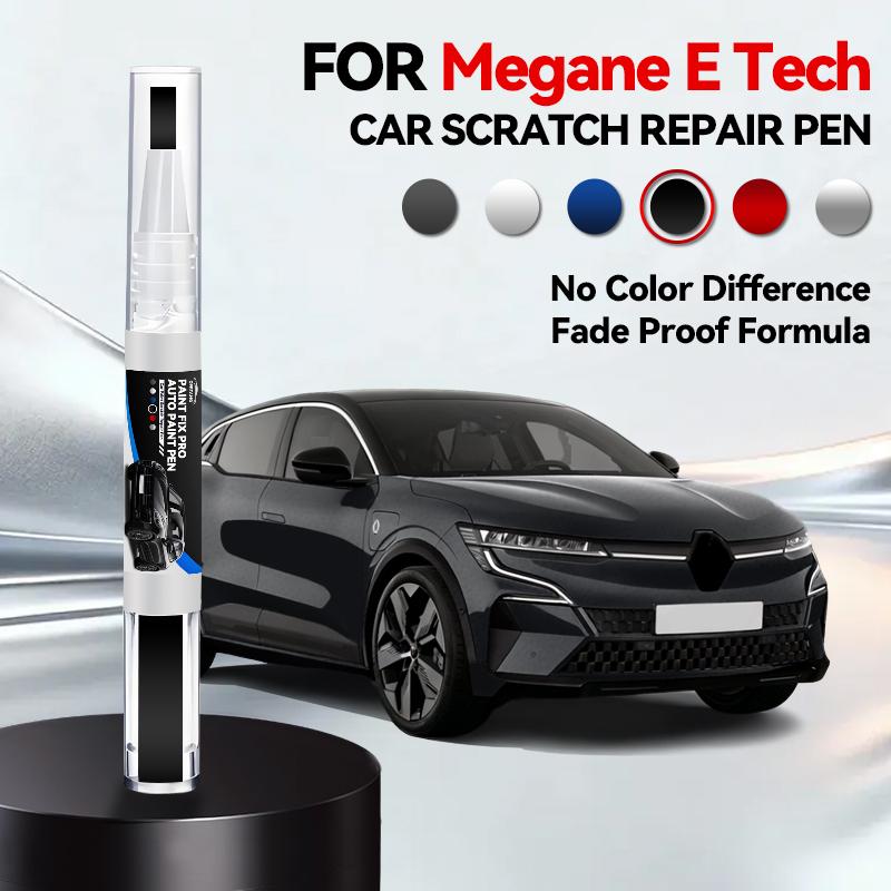 For Renault Megane E-Tech Car Paint Repair Pen Touch Up Scratch Remover DIY Auto Accessories Black White Blue Red 578 NNP Grey