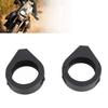Aluminium Alloy Motorcycle Modified Turn Signal Light Mount Bracket 41mm Fork Clamps Black