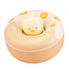 Donut Design Small Table Lamp 360 Degree Flexible Neck LED Soft Light No Flicker Eye Protection USB Powered Reading Night Light