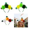 Lightweight Elastic Comfortable Shamrock Headband Costume Hairband for Festivals Long Duration Wear and Daily Activities