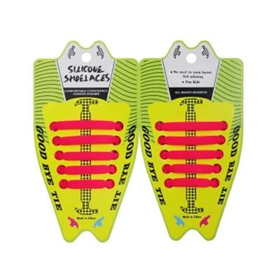 10 Stück/Set Elastische Silikon-Schnürsenkel Kinder Sport Laufen Keine-Krawatte-Schnürsenkel Alle Sneaker Schuhschnürsenkel Passform Riemen Schnürsenkel