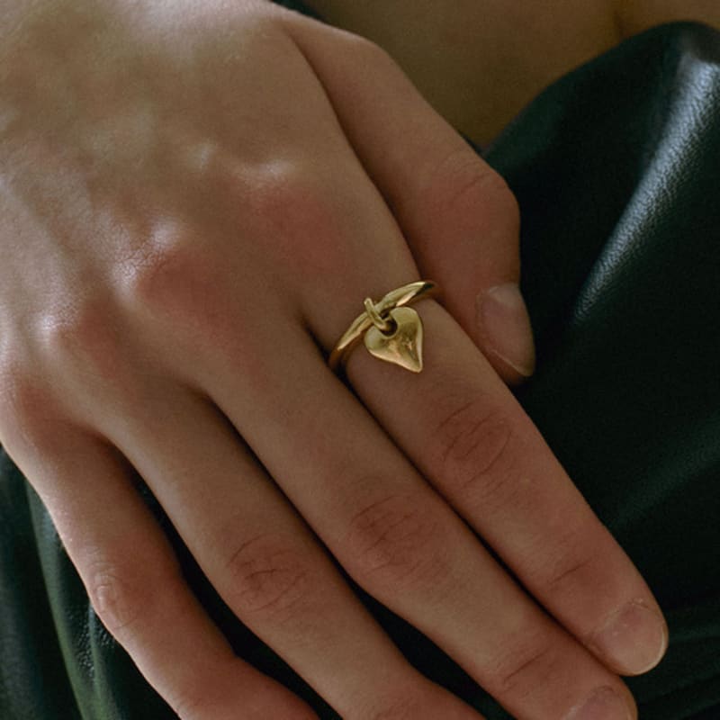 YUSOWA BLOOM CHARM RING (2-farbig)