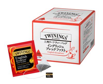 Twinings English Breakfast Triangle Loaf Tea, 100 Tea Bags